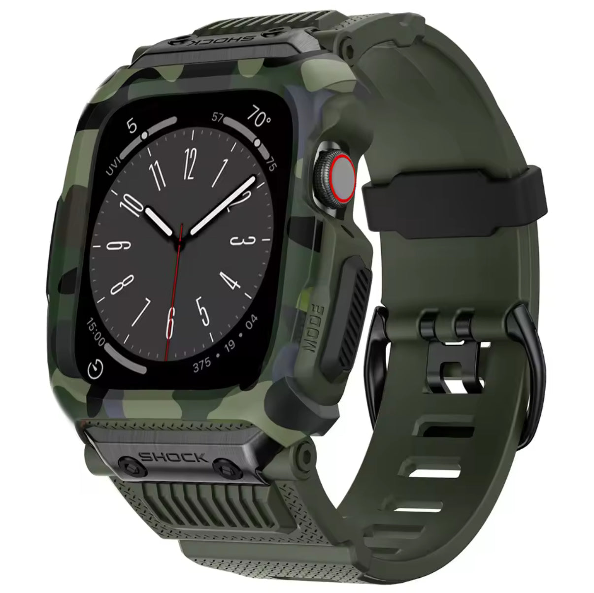 Rugged Case For Apple Watch Band Series 9 8 7 SE