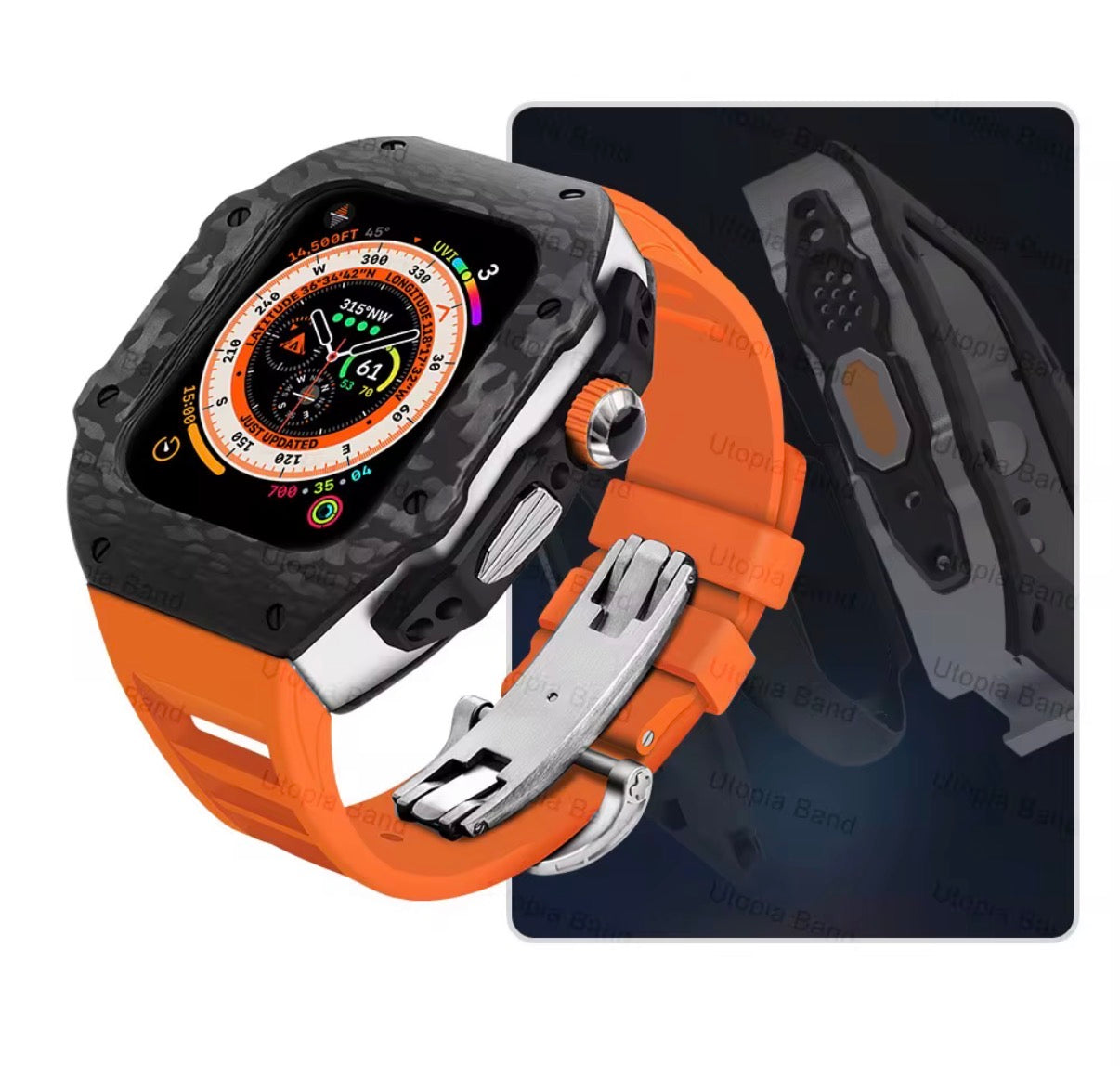 Carbon Fiber Apple Watch Case