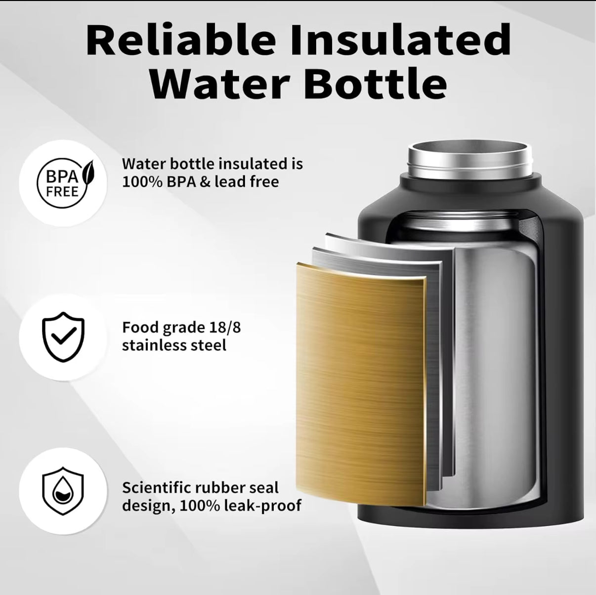 Stainless Steel Drink Bottle