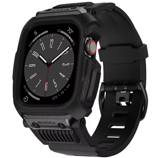 Rugged Case For Apple Watch Band Series 9 8 7 SE